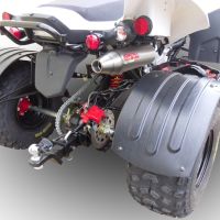 GPR exhaust compatible with  Beeline Bestia 3.3 Supermoto / Offroad 2011-2021, Deeptone Atv, Full system exhaust, including removable db killer  