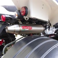 GPR exhaust compatible with  Beeline Bestia 3.3 Supermoto / Offroad 2011-2021, Deeptone Atv, Full system exhaust, including removable db killer  