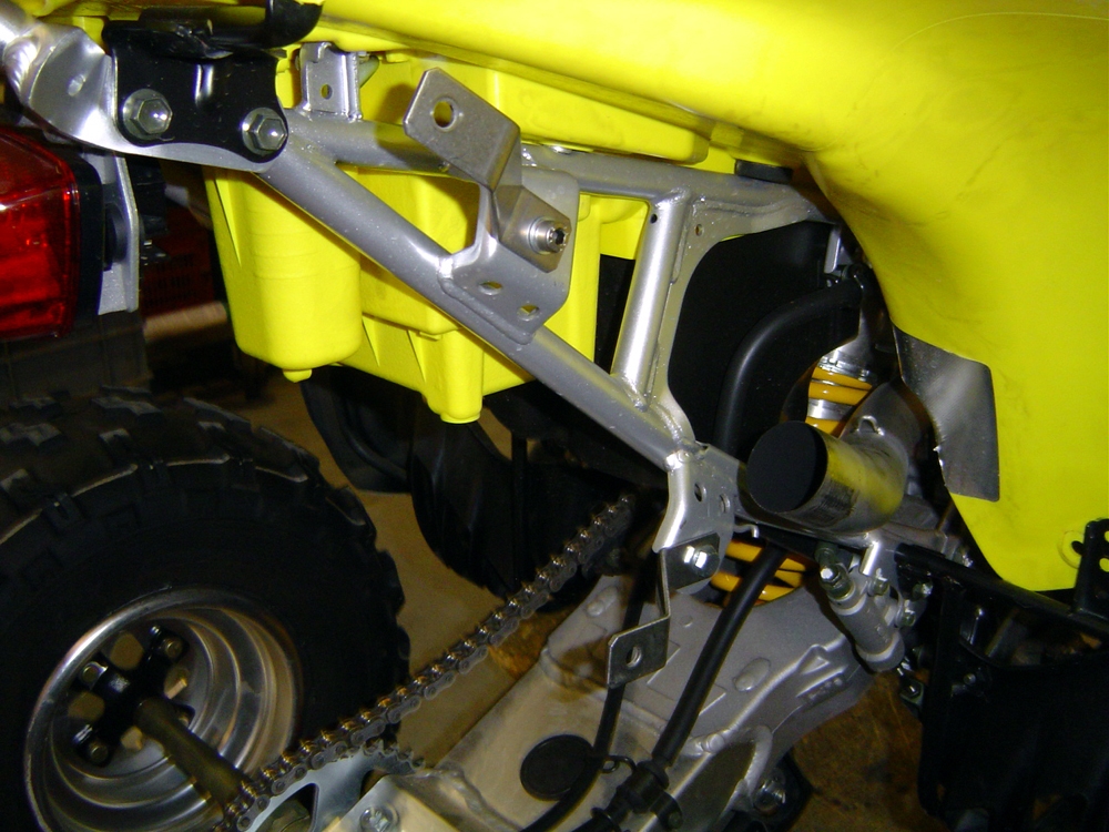 GPR exhaust compatible with  Artic Cat DVX 400 2003-2008, Deeptone Atv, Full system exhaust, including removable db killer  