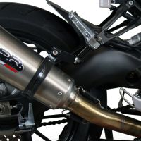 GPR exhaust compatible with  Yamaha Tracer 9 GT 2021-2024, Albus Evo4, Full system exhaust including removable db killer and catalyst 