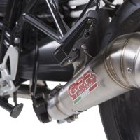 GPR exhaust compatible with  Bmw R Nine-T 1200 - Pure - Racer - Scrambler - Urban G/S 2013-2016, Powercone Evo, Slip-on exhaust including removable db killer and link pipe 