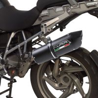 GPR exhaust compatible with  Bmw R1200GS - Adventure 2013-2013, Albus Ceramic, Full system exhaust, including removable db killer  