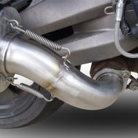 GPR exhaust compatible with  Aprilia Caponord 1200 2013-2016, Gpe Ann. titanium, Slip-on exhaust including removable db killer and link pipe 