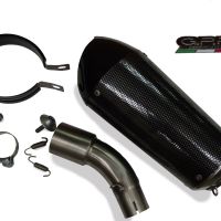 GPR exhaust compatible with  Bmw C650GT 2012-2015, Gpe Ann. Poppy, Slip-on exhaust including removable db killer and link pipe 