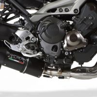 GPR exhaust compatible with  Yamaha XSR900 2016-2021, Furore Evo4 Poppy, Full system exhaust including removable db killer and catalyst 