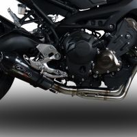 GPR exhaust compatible with  Yamaha XSR900 2016-2021, GP Evo4 Poppy, Full system exhaust including removable db killer and catalyst 