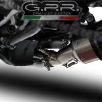 GPR exhaust compatible with  Yamaha FZ-09 2014-2016, Albus Ceramic, Full system exhaust including removable db killer and catalyst 