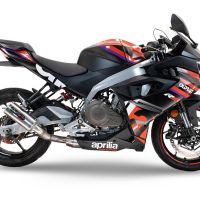 GPR exhaust compatible with  Aprilia RS 457 2024-2025, Gpe Ann. titanium, Full system exhaust, including removable db killer 