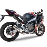 GPR exhaust compatible with  Aprilia RS 457 2024-2025, Gpe Ann. titanium, Full system exhaust, including removable db killer 