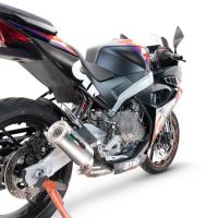 GPR exhaust compatible with  Aprilia RS 457 2024-2025, Gpe Ann. titanium, Full system exhaust, including removable db killer 