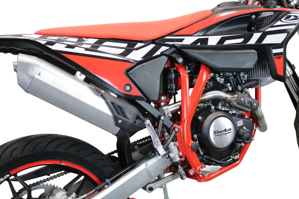 GPR exhaust compatible with  Beta RR 125 4T Enduro 2021-2024, Decatalizzatore, Decat pipe 