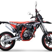 GPR exhaust compatible with  Beta RR 125 4T Enduro 2021-2024, Decatalizzatore, Decat pipe 