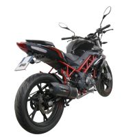 GPR exhaust compatible with  Benelli Bn 125 2021-2024, Furore Evo4 Poppy, Full system exhaust, including removable db killer 