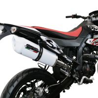 GPR exhaust compatible with  Aprilia Rx 125 2021-2024, Albus Evo4, Slip-on exhaust including link pipe and removable db killer 