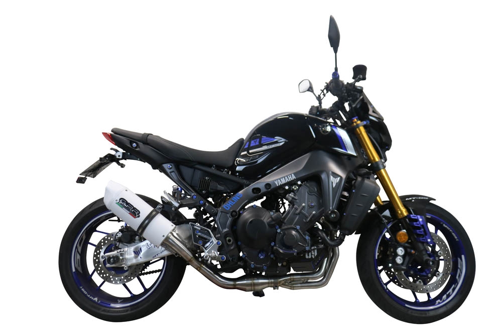 GPR exhaust compatible with  Yamaha FJ-09 2021-2023, Albus Evo4, Full system exhaust including removable db killer and catalyst 