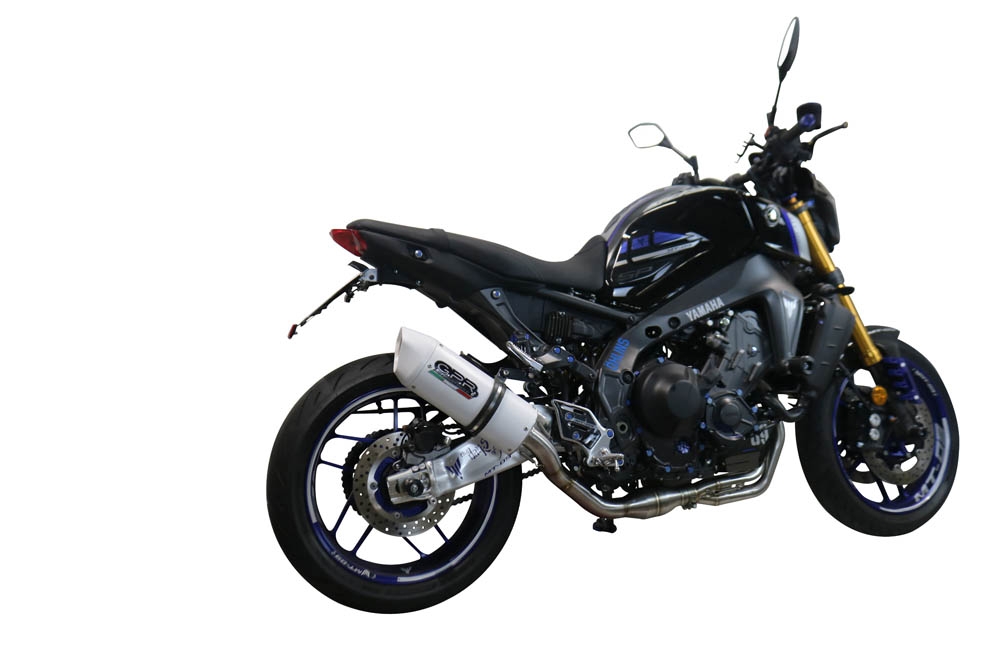 GPR exhaust compatible with  Yamaha FJ-09 2021-2023, Albus Evo4, Full system exhaust including removable db killer and catalyst 