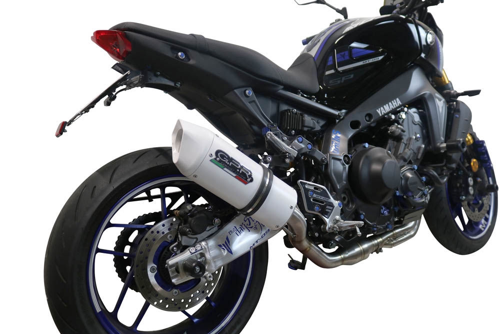 GPR exhaust compatible with  Yamaha FJ-09 2021-2023, Albus Evo4, Full system exhaust including removable db killer and catalyst 