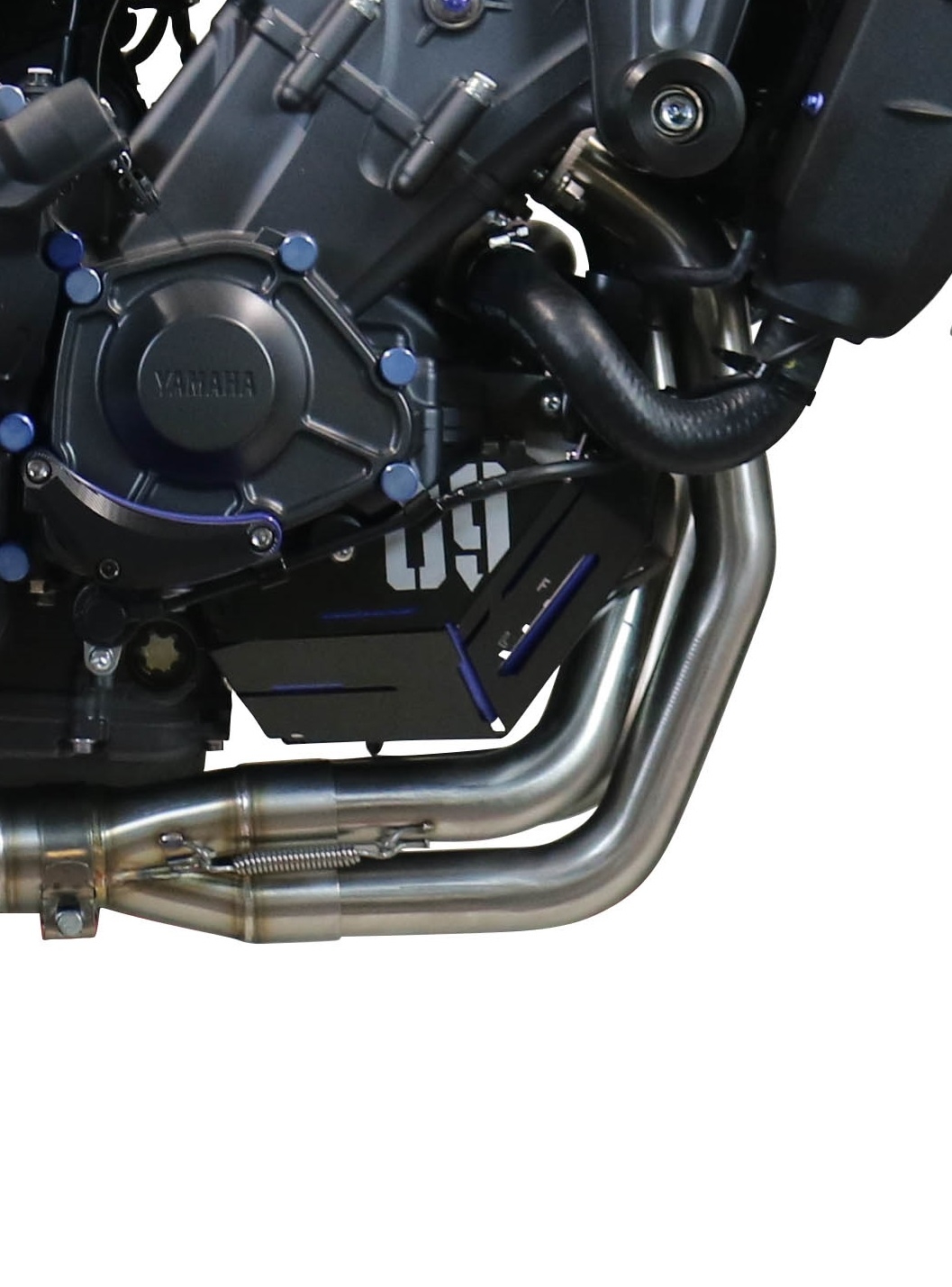 GPR exhaust compatible with  Yamaha FJ-09 2021-2023, M3 Inox , Full system exhaust including removable db killer and catalyst 