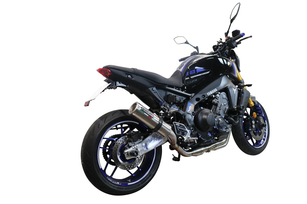 GPR exhaust compatible with  Yamaha FJ-09 2021-2023, M3 Inox , Full system exhaust including removable db killer and catalyst 