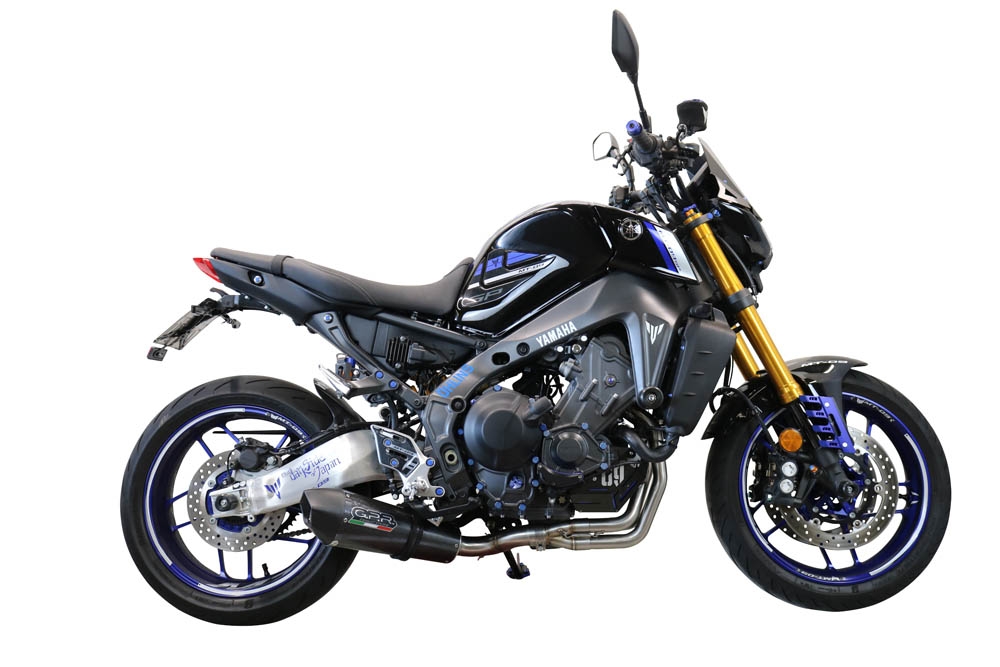 GPR exhaust compatible with  Yamaha FJ-09 2021-2024, Gpe Ann. Poppy, Full system exhaust, including removable db killer 