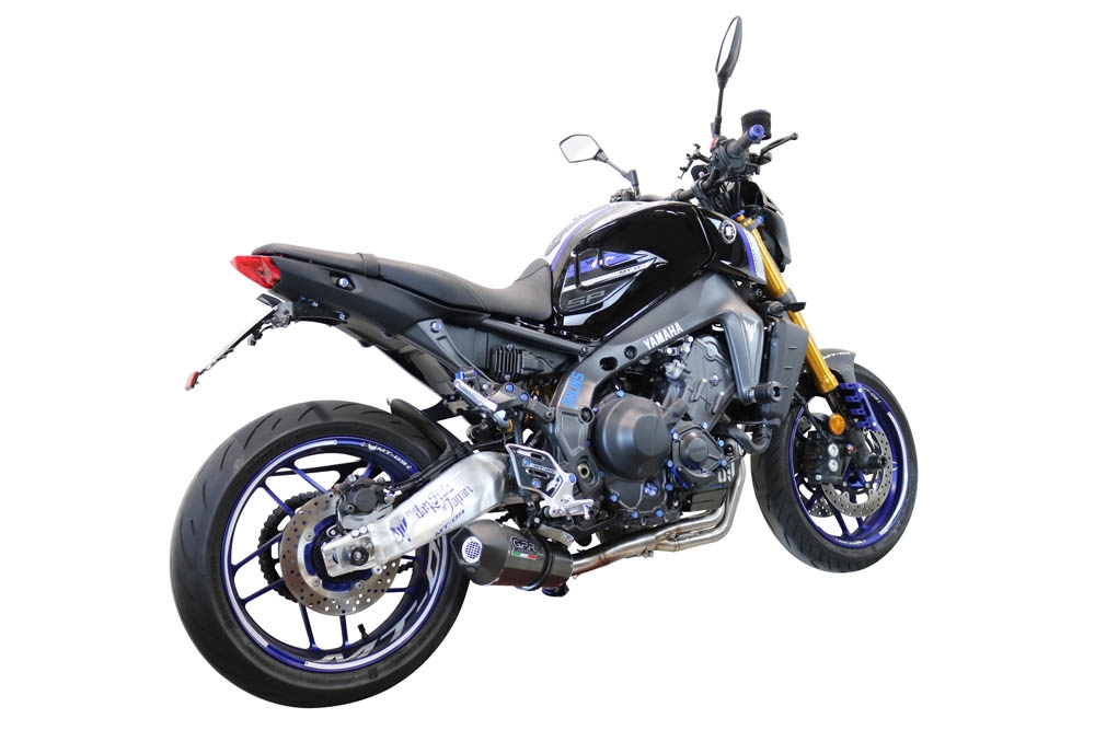 GPR exhaust compatible with  Yamaha FJ-09 2021-2024, Gpe Ann. Poppy, Full system exhaust, including removable db killer 