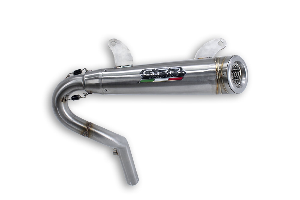 GPR exhaust compatible with  Can Am Outlander Max L 450 DPS 2015-2016, Powercone Evo, Slip-on exhaust including link pipe and removable db killer 