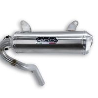 GPR exhaust compatible with  Can Am Outlander 450 DPS 2017-2023, Satinox , Slip-on exhaust including removable db killer, link pipe and catalyst 