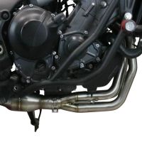 GPR exhaust compatible with  Yamaha Tracer 9 2021-2024, M3 Inox , Full system exhaust including removable db killer and catalyst 