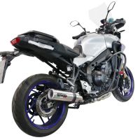 GPR exhaust compatible with  Yamaha Tracer 9 2021-2024, M3 Inox , Full system exhaust including removable db killer and catalyst 