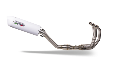 GPR exhaust compatible with  Yamaha Tracer 9 2021-2024, Albus Evo4, Full system exhaust including removable db killer and catalyst 