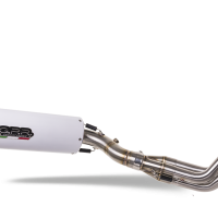 GPR exhaust compatible with  Yamaha FZ-09 2014-2016, Albus Ceramic, Full system exhaust including removable db killer and catalyst 