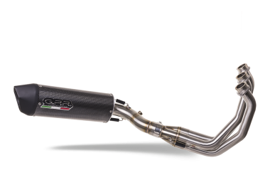 GPR exhaust compatible with  Yamaha XSR900 2016-2021, Furore Evo4 Poppy, Full system exhaust including removable db killer and catalyst 